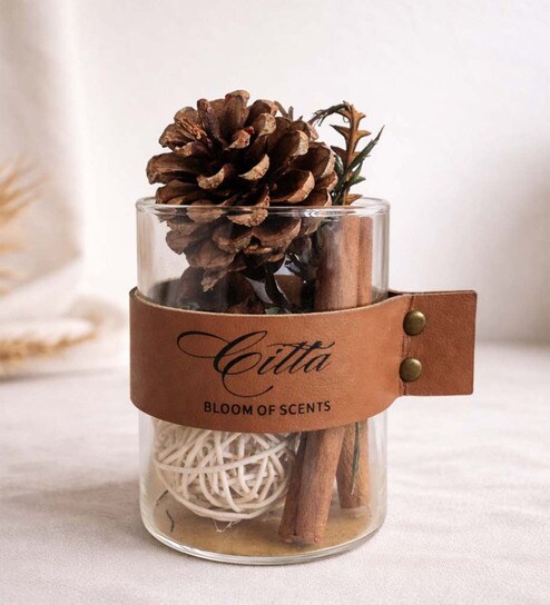 Dry Flower & Herb Aroma Fragrance Gift Set With Essential Oil