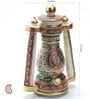 Aapno Rajasthan Gold Embossed White Marble Lantern