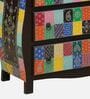 Alankaar Solid Wood Chest Of Drawers In Hand-Painted Multicolour Patches