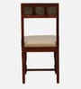 Aakrit Sheesham Wood 6 Seater Dining Set In Scratch Resistant Honey Oak Finish With Brass Cladding