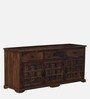 Aakrit Sheesham Wood Sideboard In Scratch Resistant Provincial Teak Finish