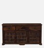 Aakrit Sheesham Wood Sideboard In Scratch Resistant Provincial Teak Finish