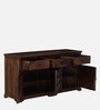 Aakrit Sheesham Wood Sideboard In Scratch Resistant Provincial Teak Finish