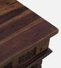 Aakrit Sheesham Wood 4 Seater Dining Table In Scratch Resistant Provincial Teak Finish