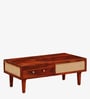 Aalst Sheesham Wood Coffee Table In Honey Oak Finish Aalst Sheesham Wood Coffee Table In Honey Oak Finish