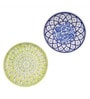 Aanandini (Set Of 2) Multicolor Colour Ceramic Wall Plate