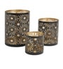 Black Aarika Candle Holder
