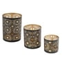 Black Aarika Candle Holder