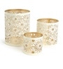 Ivory Aarika Candle Holder