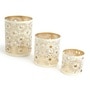 Ivory Aarika Candle Holder