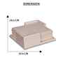 Off-White Chic Sip Coaster