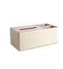 Faux Leather Tissue Holder Storage Box