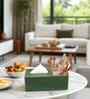 Faux Leather Tissue Holder Storage Box