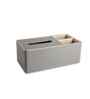 Faux Leather Tissue Holder Storage Box