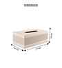 Faux Leather Tissue Holder Storage Box