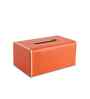 Premium Faux Leather Tissue Holder Box
