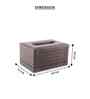 Premium Faux Leather Tissue Holder Box