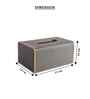 Premium Faux Leather Tissue Holder Box