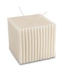 Big White Block Aromatic Duel Wick Candle