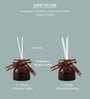 Brown Baotou Coffee Aromatic Reed Diffusers- 50 Ml