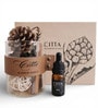 Dry Flower & Herb Aroma Fragrance Gift Set With Essential Oil