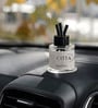 Transparent Gardenia Aromatic Car Reed Diffuser- 50 Ml