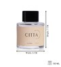 Transparent Telosma Aromatic Car Reed Diffuser- 50 Ml
