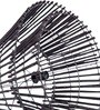 Aattur Handcrafted Rattan/Wicker Pendant Lamp Hanging Light Charcoal