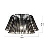Aattur Handcrafted Rattan/Wicker Pendant Lamp Hanging Light Charcoal