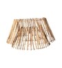 Aattur Handcrafted Rattan/Wicker Pendant Lamp Hanging Light Natural
