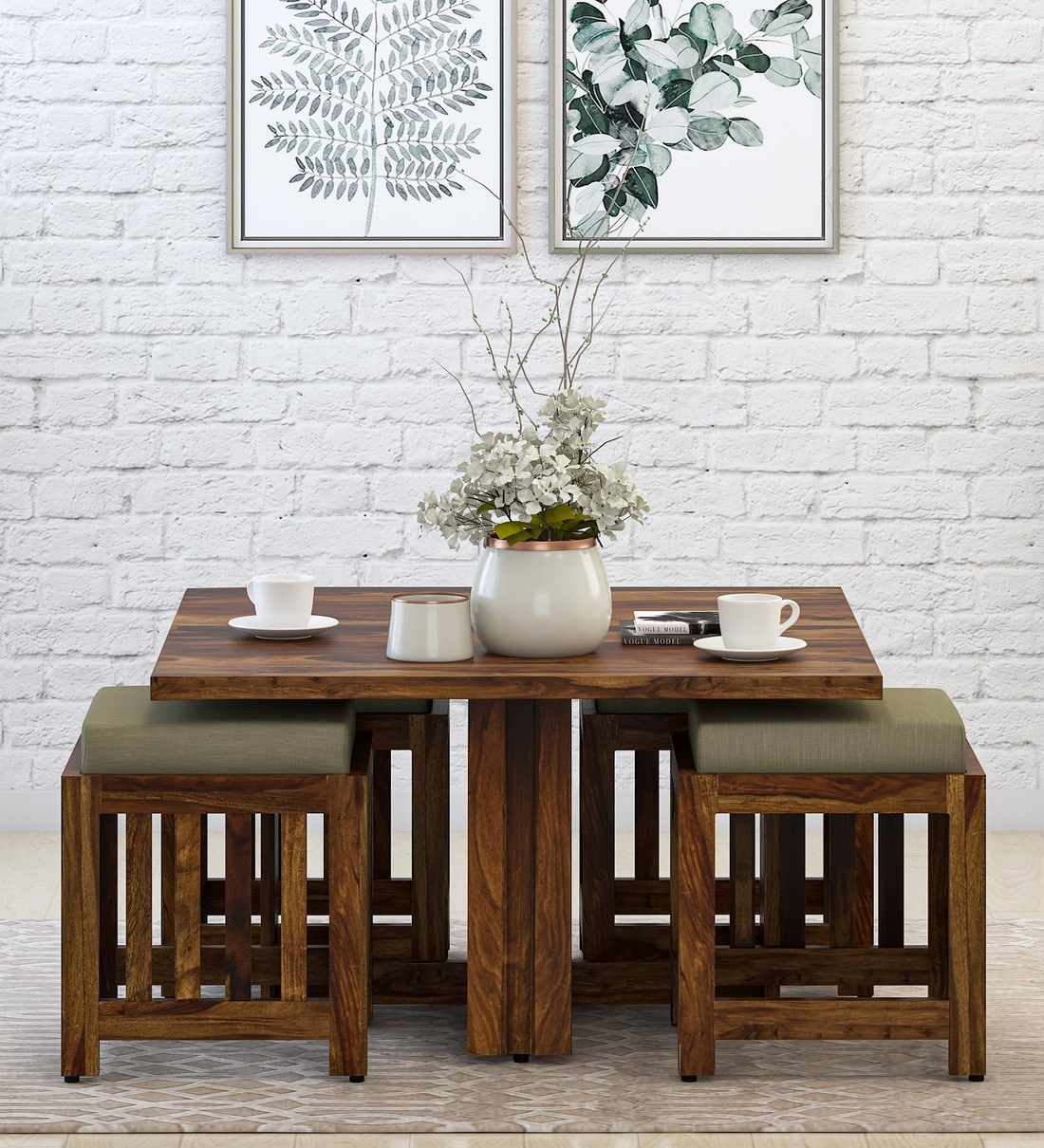 nesting dining table set