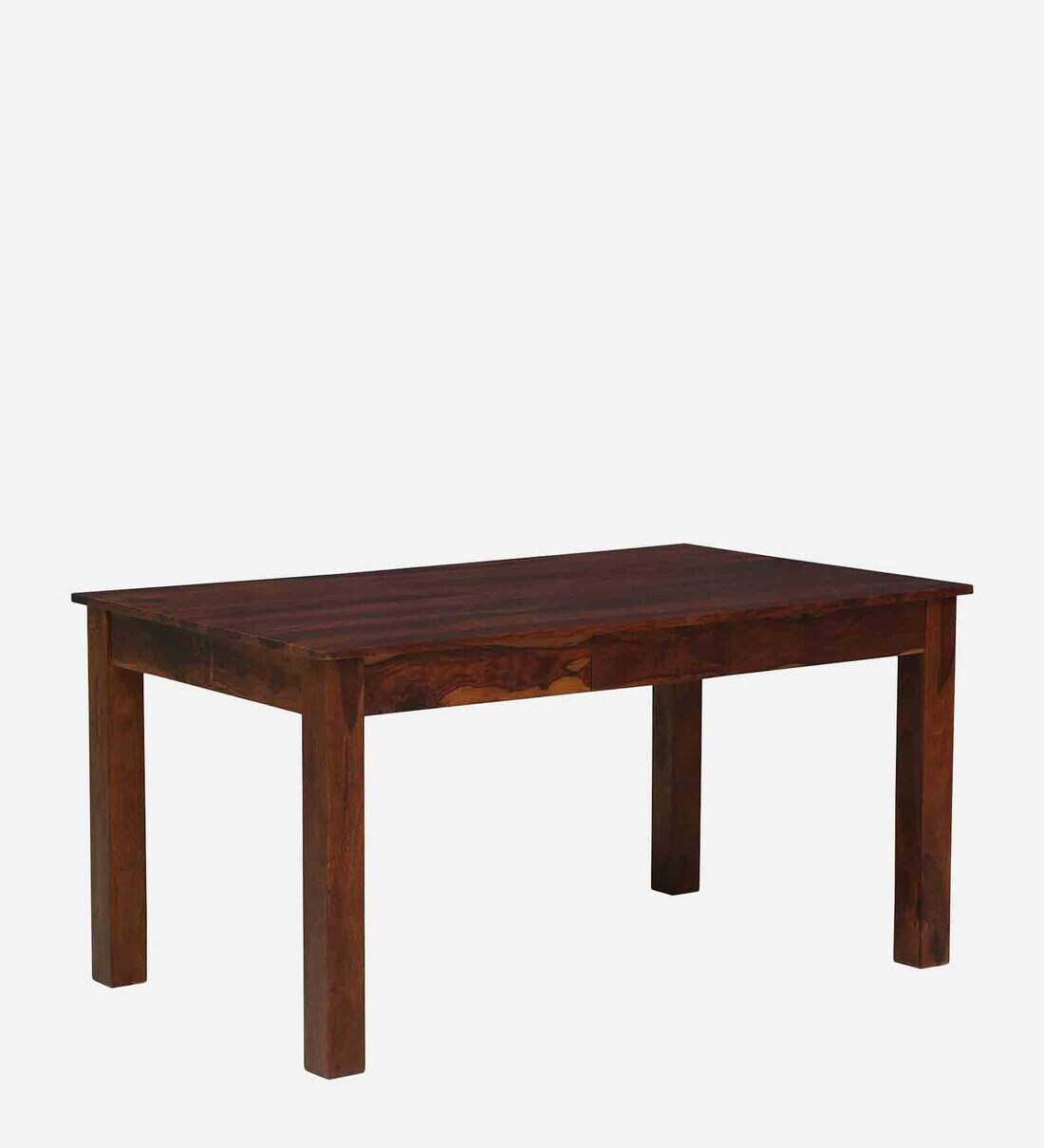 Buy Abbey Sheesham Wood 6 Seater Dining Table In Honey Oak By