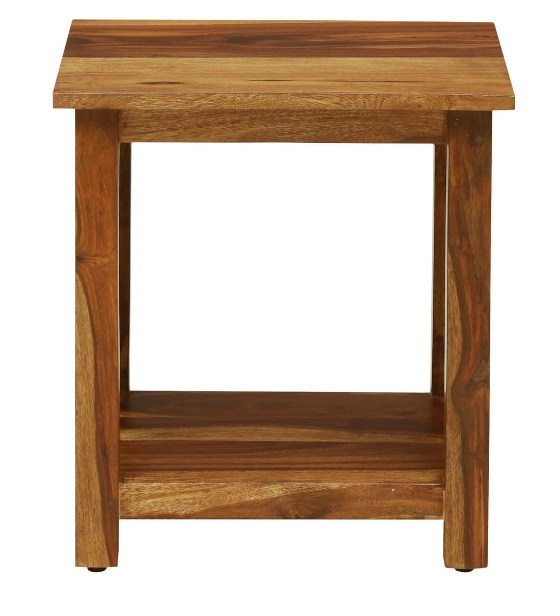 Buy Abbey Solid Wood Night stand in Rustic Teak Finish Woodsworth By