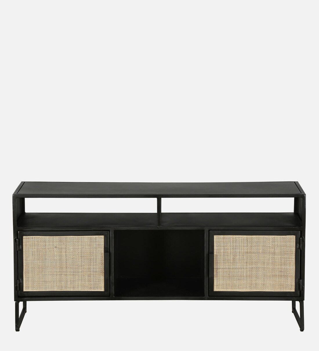 Buy Abner Metal TV Console for TVs up to 43\ In Black Finish By