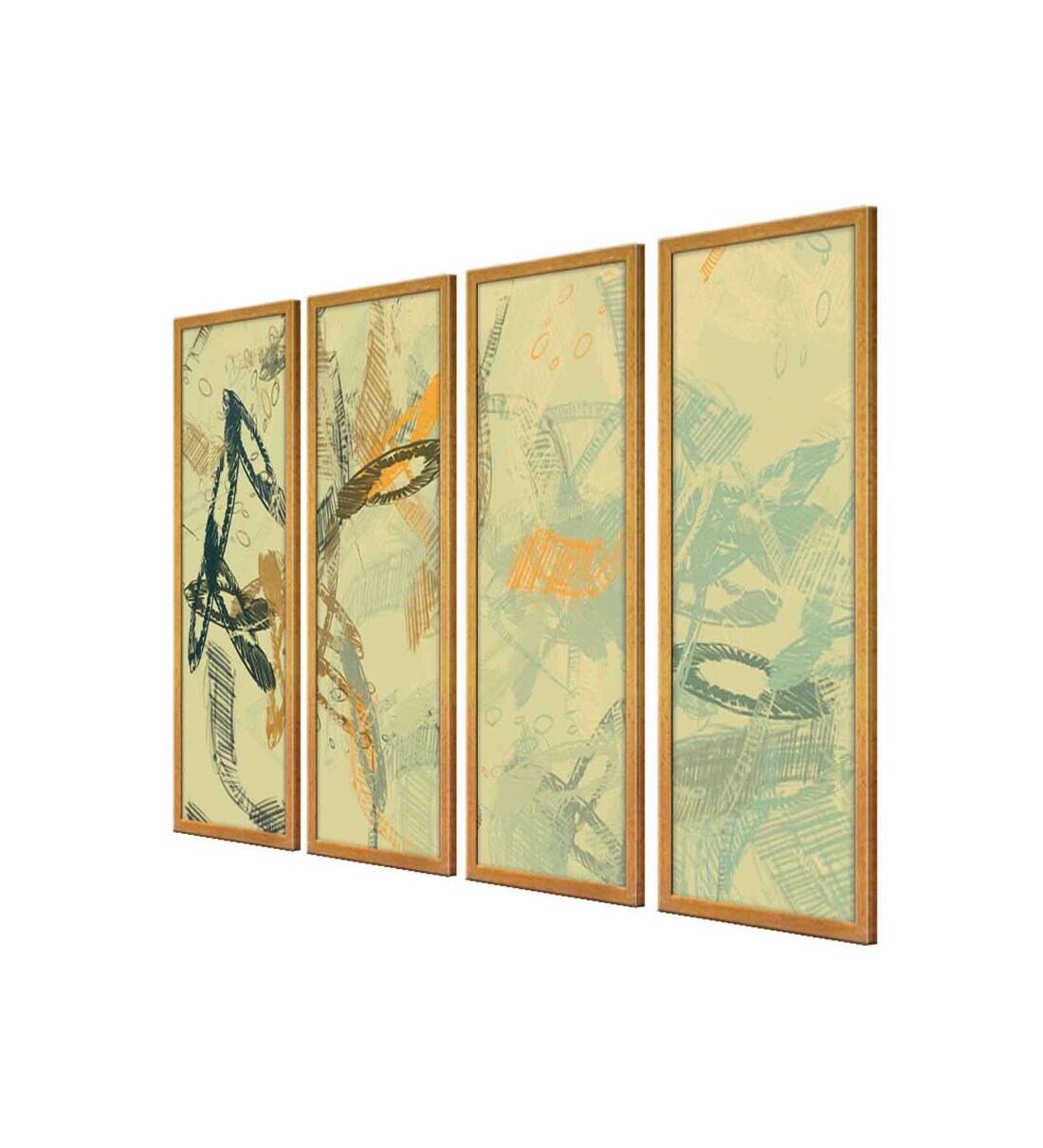 Buy Abstract Art Canvas Wall Hanging Painting By 999Store Online