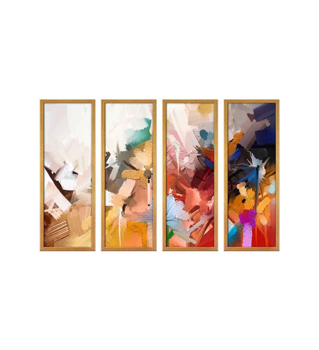 Buy Abstract Colourful Art Canvas Panels By 999Store Online Abstract