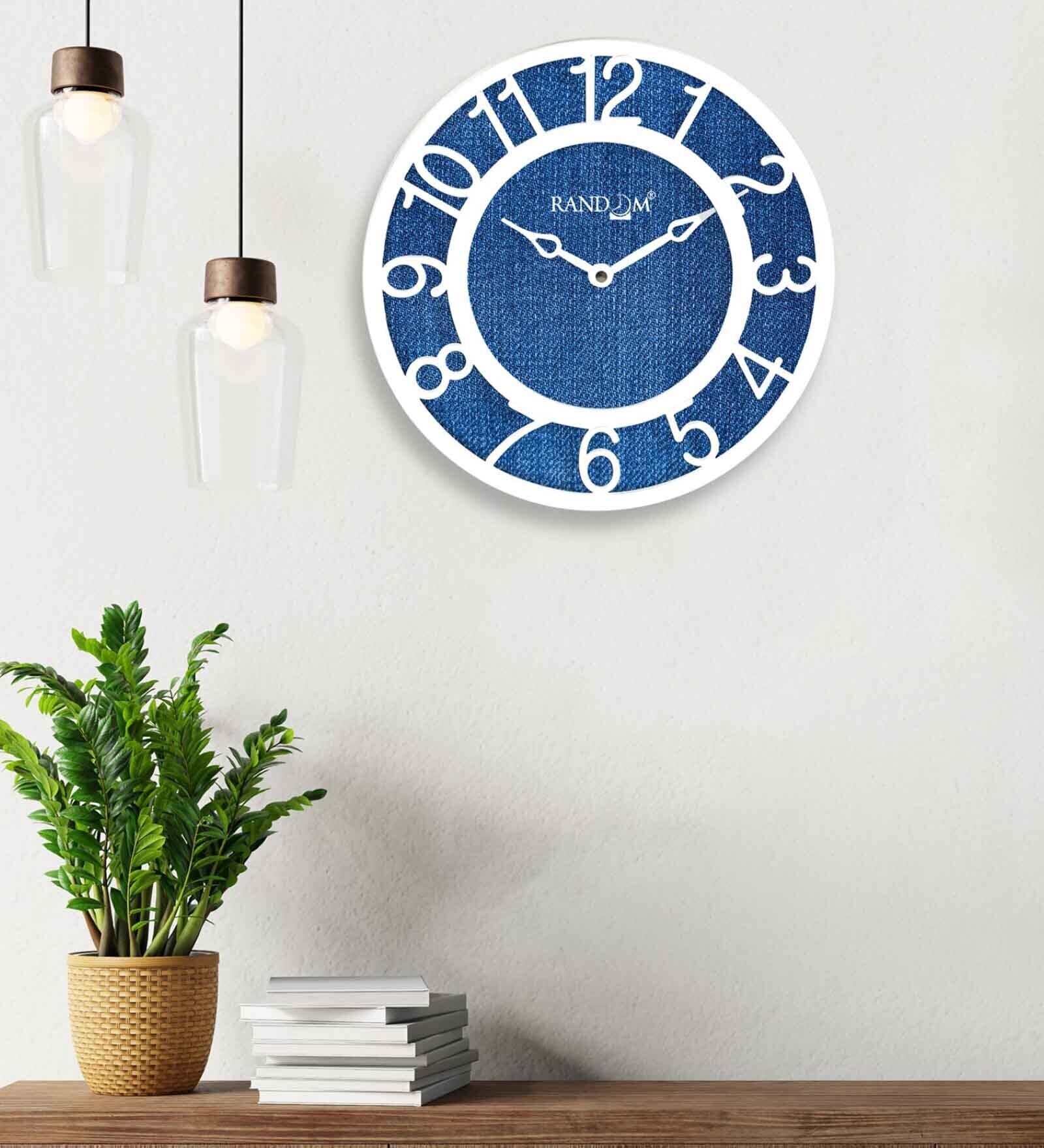 Abellex Contemporary 8 Inches Plastic Wall Clock