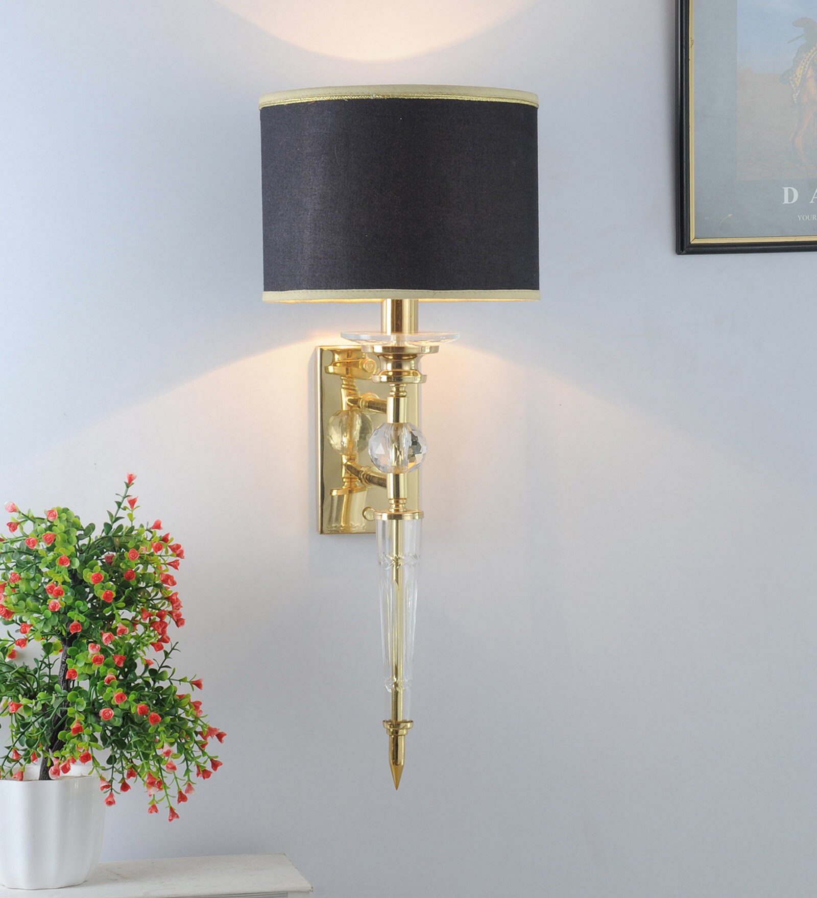 Aberdeenshire Metal Wallchieres (Gold)