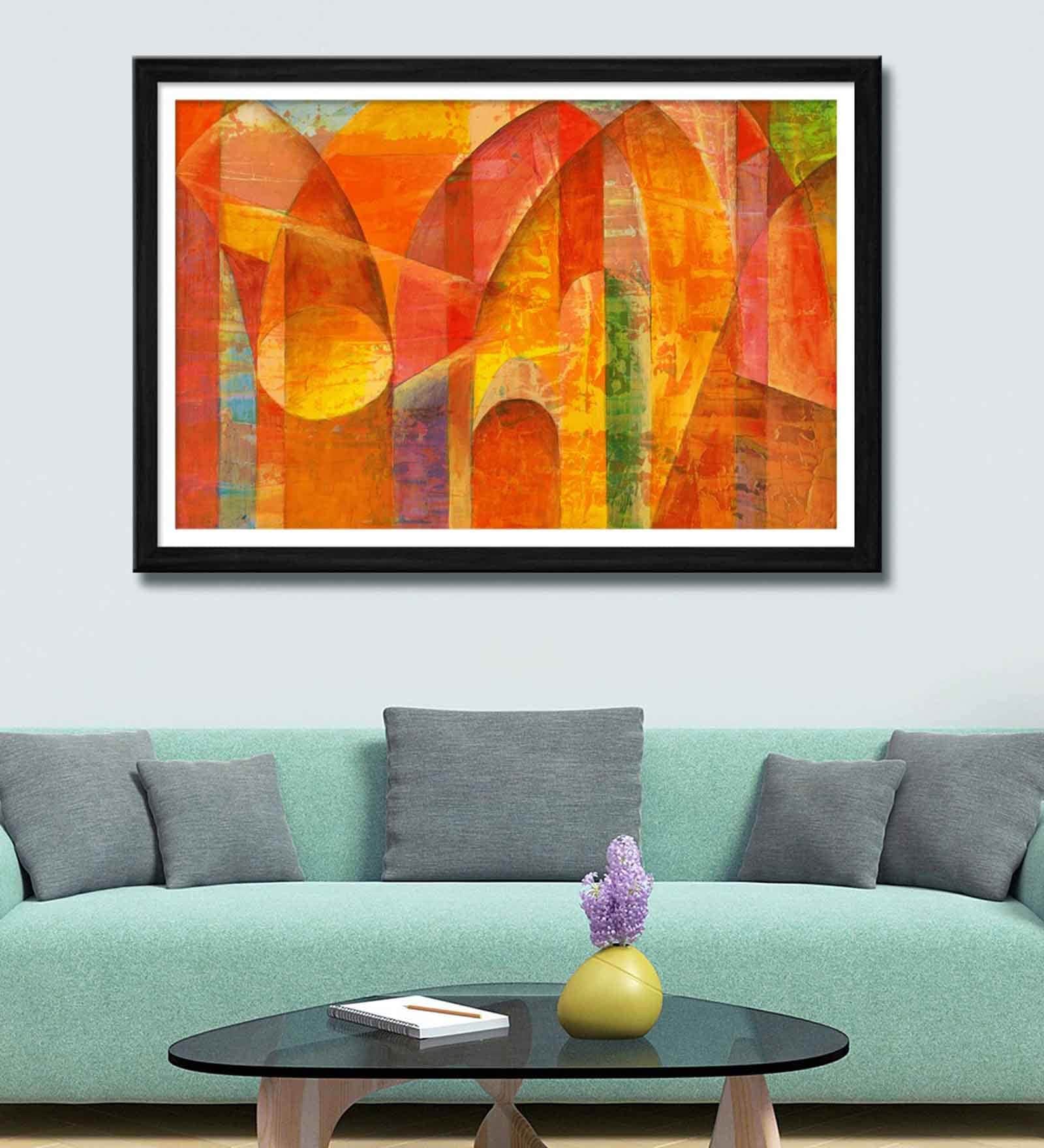 Buy Abstract Canvas Art Print at 49 OFF by 999Store Pepperfry