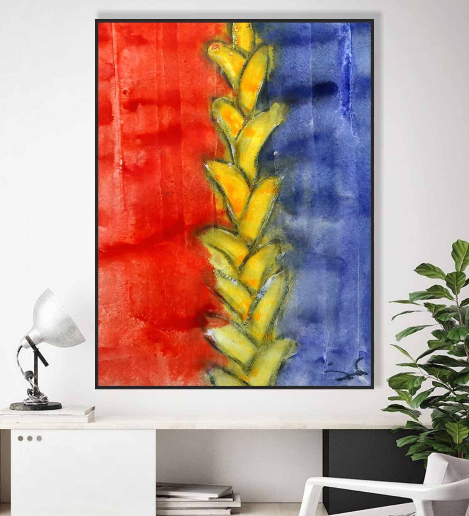 Canvas On Wooden Framed Stretched Art Print 20x30 Inches