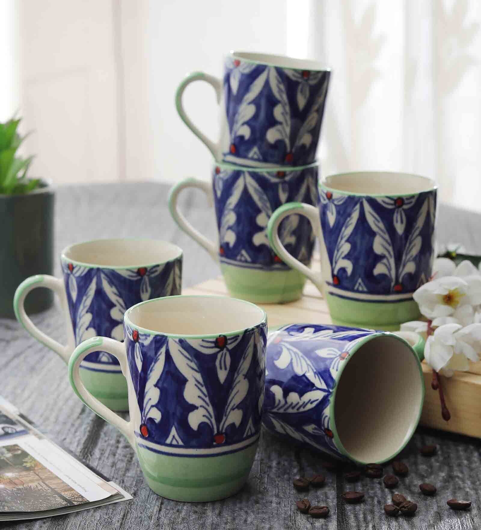 Alistair 320ml Multicolour (Set of 6) Stoneware Coffee Mug