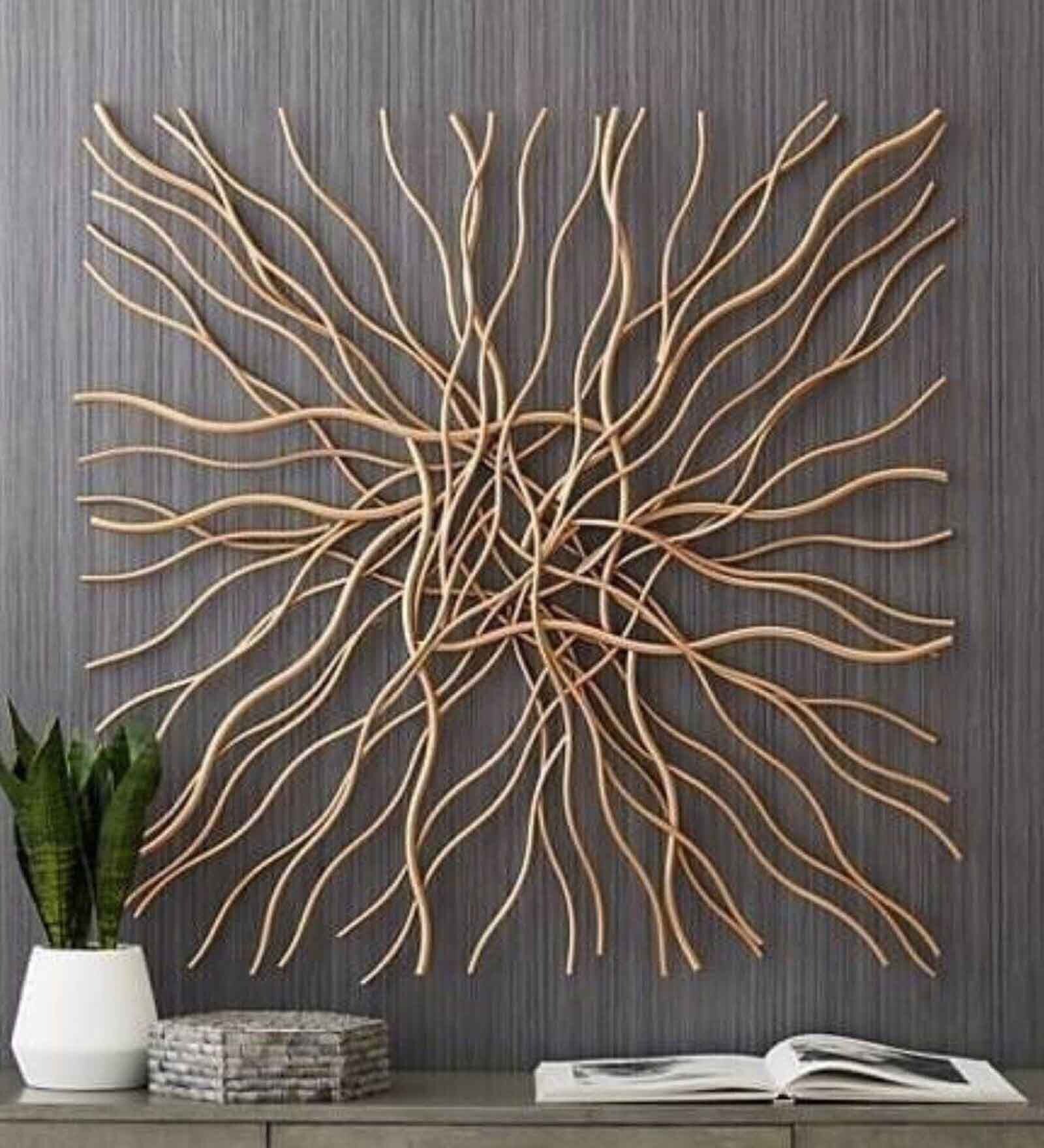 Abstract Lines Wall Hanging