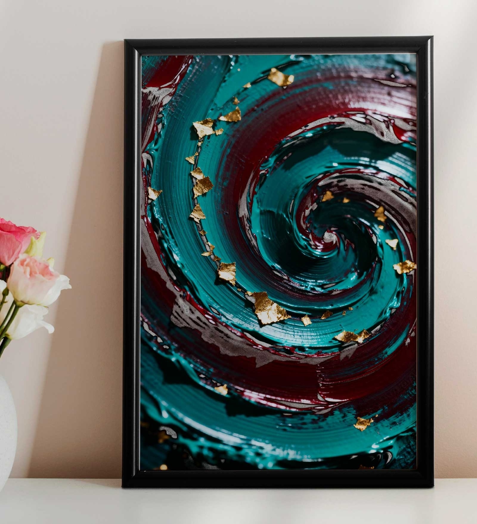 Abstract Spiral Luxury Wall Art