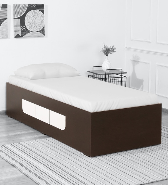 pepperfry single bed with storage