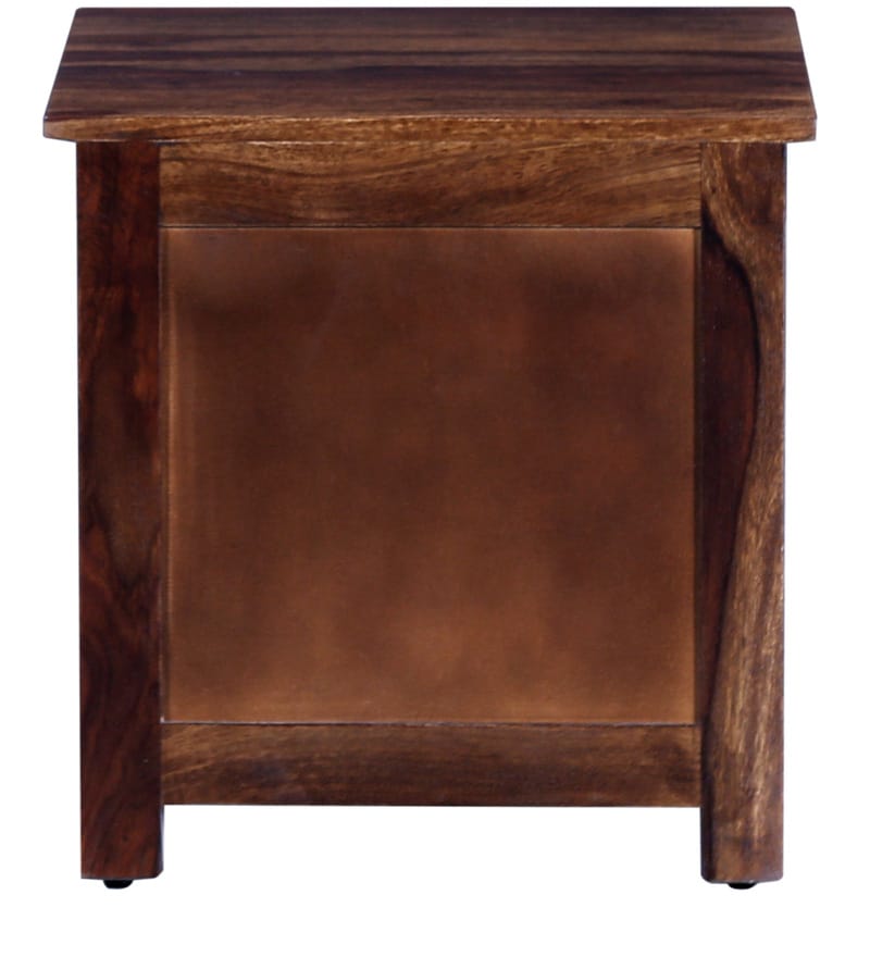 Buy Abbey Solid Wood Night Stand in Provincial Teak Finish by