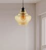 Abalone Smoke Luster Glass Hanging Light