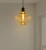 Abalone Smoke Luster Glass Hanging Light
