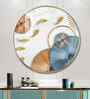 Abaniko Fish Acrylic Round Wall Art