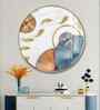 Abaniko Fish Acrylic Round Wall Art