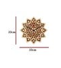 Abasi Engineered Wood Natural Wall Clock